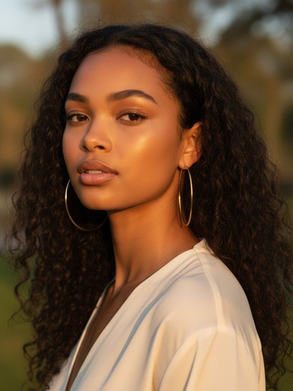 Large Hoop Earrings